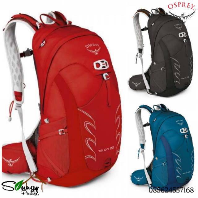 Tas Harian / Daypack / Backpack Trekking Osprey Talon 22 Original