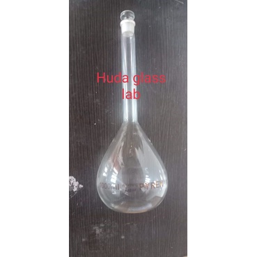 labu ukur 1000ml pyrex tutup glass
