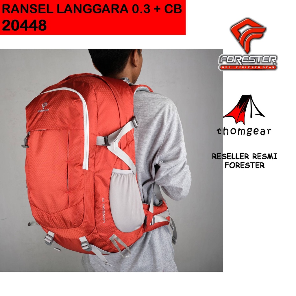 Thomgear Foresater 20448 Tas Ransel Langgara 0.3 Original Include Rain Cover