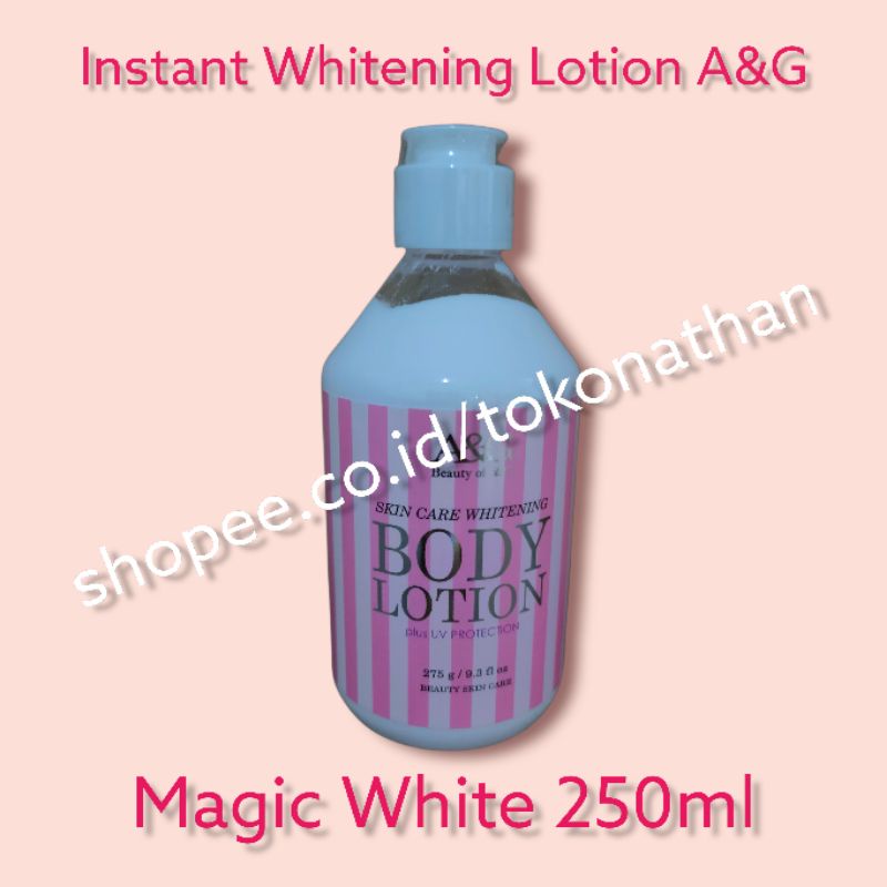 MAGIC WHITENING A&amp;G Day Instant Glow BODY LOTION, SUDAH BPOM