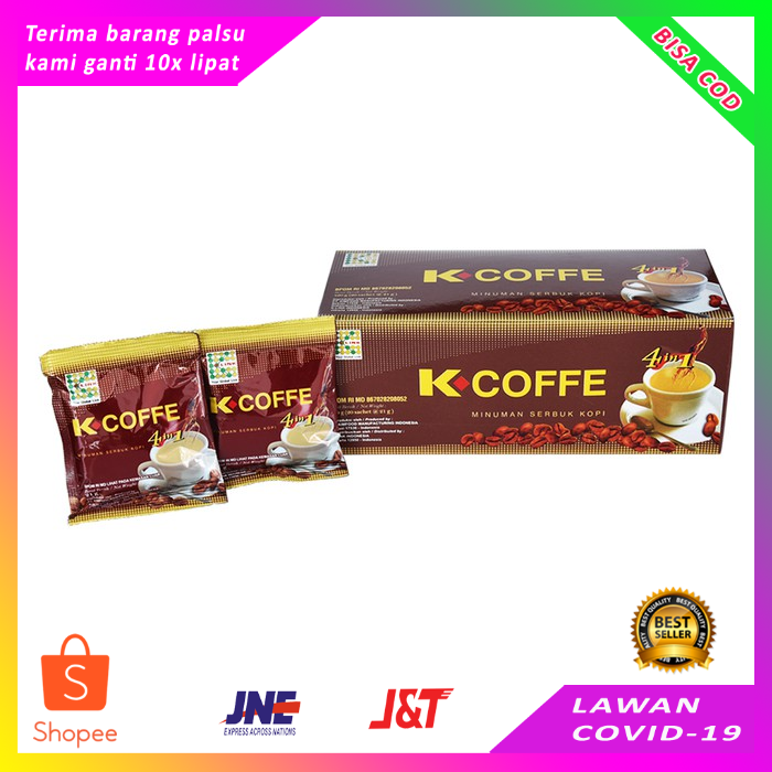 

GINSENG COFFEE KLINK K-COFFEE 4 IN 1 ISI 20 SACHET TokoSehatOke
