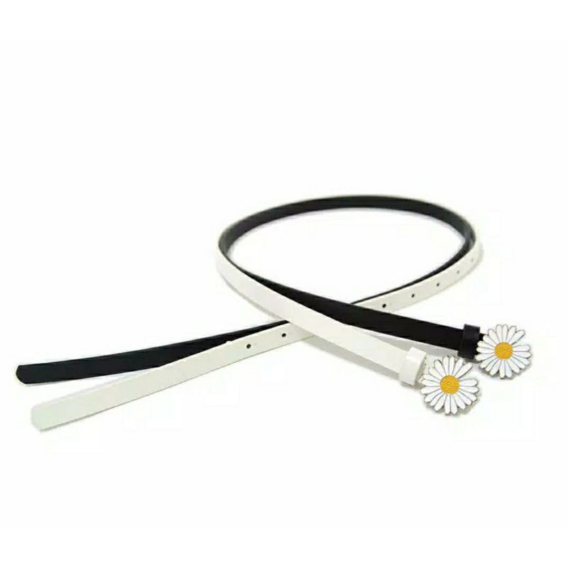 ikat pinggang bunga daisy sabuk wanita belt daisy fashion korea