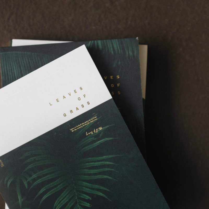 LEAVES OF GRASS PLAIN NOTEPAD