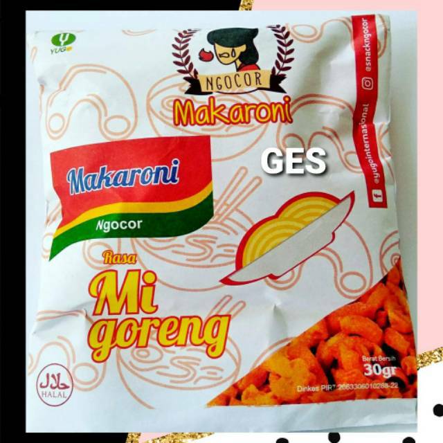 

MAKARONI NGOCOR INDOMIE GORENG