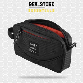 Rev x Ant - Clucth Bag Pria KITT Black Waterproof