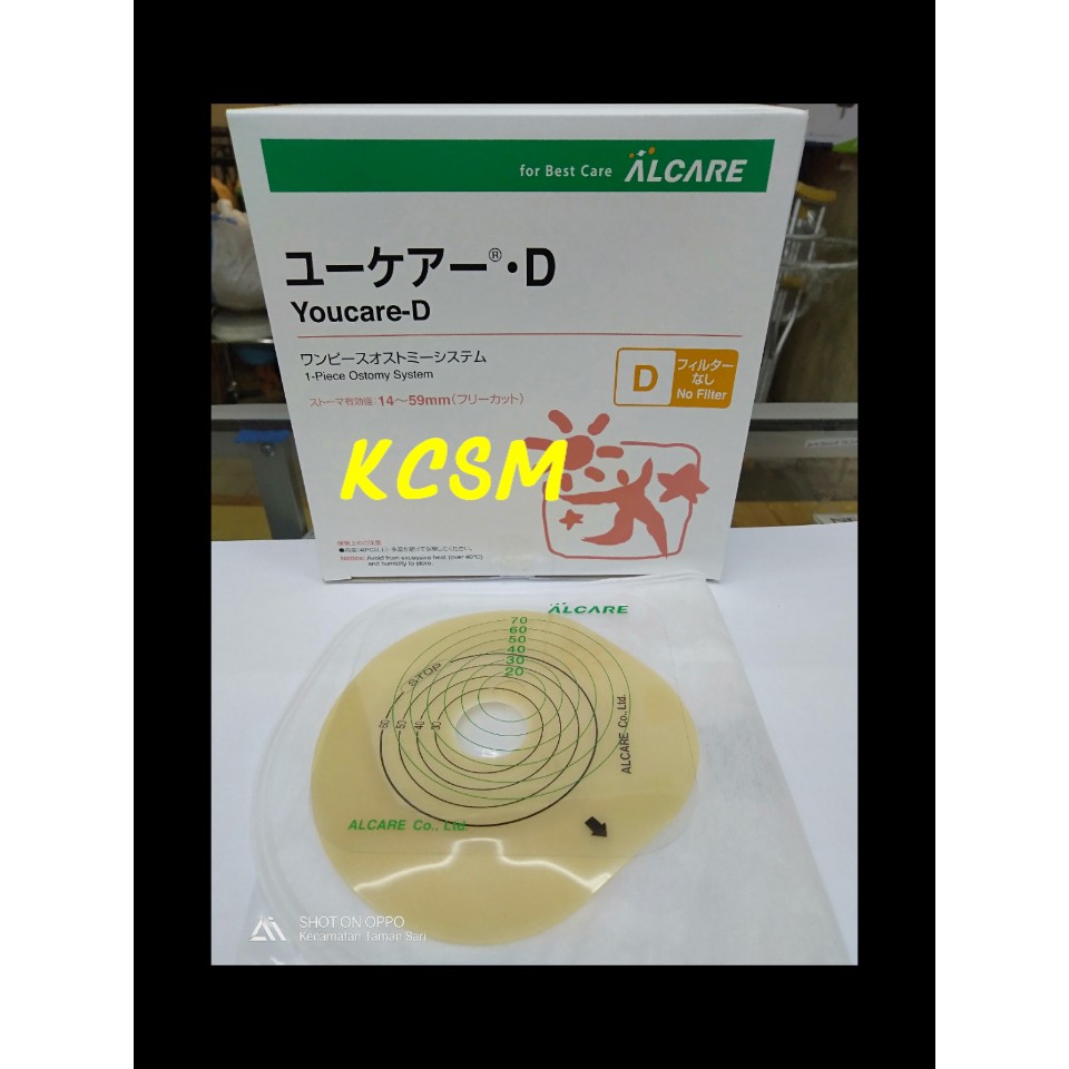 Colostomy bag Alcare