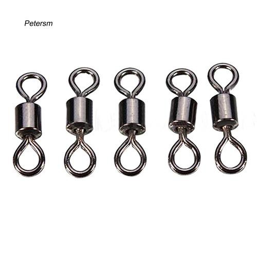 Pst _ 100Pcs Kili-kili Pancing Barrel Swivel