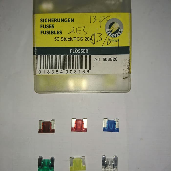 Sikring Fuse Micro Mikro Mobil Innova Reborn Honda Freed Yaris