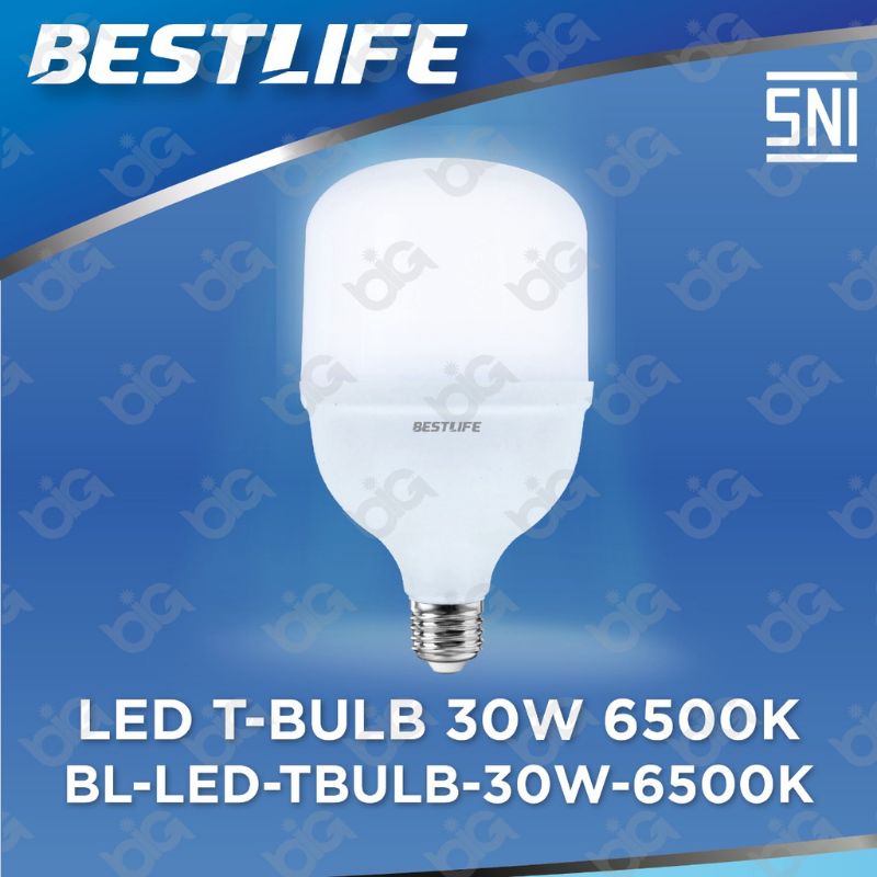 LAMPU CAPSUL KAPSUL CAPSULE BULB AMAN DIKIRIM BEST LIFE T-BULB LED 30 WATT 6500K BESTLIFE BL-LED-T-BULB-30W BOHLAM