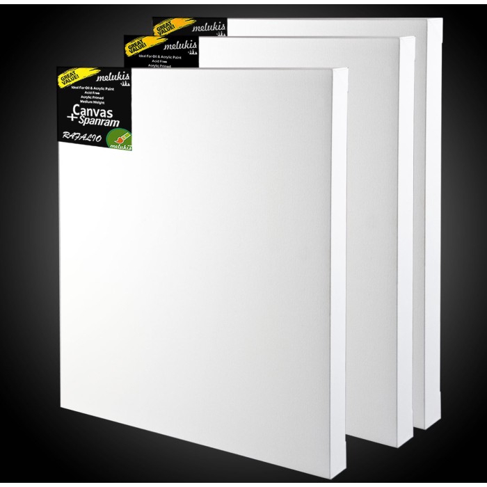 Kanvas Lukis Tebal Premium 60x80 cm Canvas 80x60 cm By Ravalio