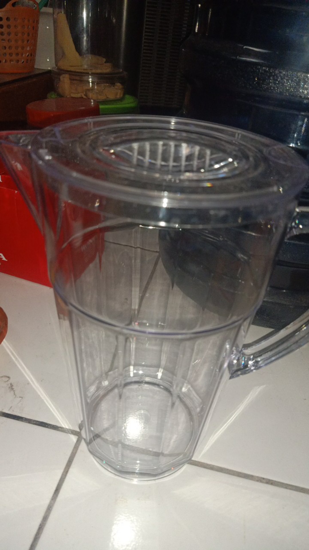 Onyx Set Teko Air Eskan / Pithcer Set (1 Pithcer 1.8 L & 4 Gelas 300 Ml)