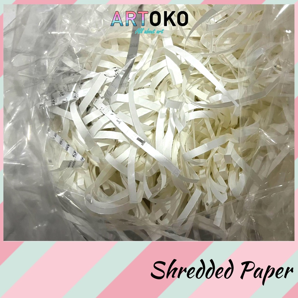 

{ 25 gram } Kertas cacah | Shredded Paper | Kertas Serut | tags: sreded shreded potong gr