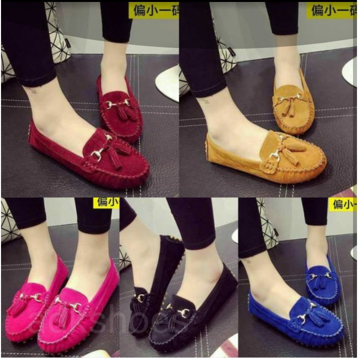 Sepati flatshoes wanita rajut cantik / Flatshoes wanita murah rajut NN 75