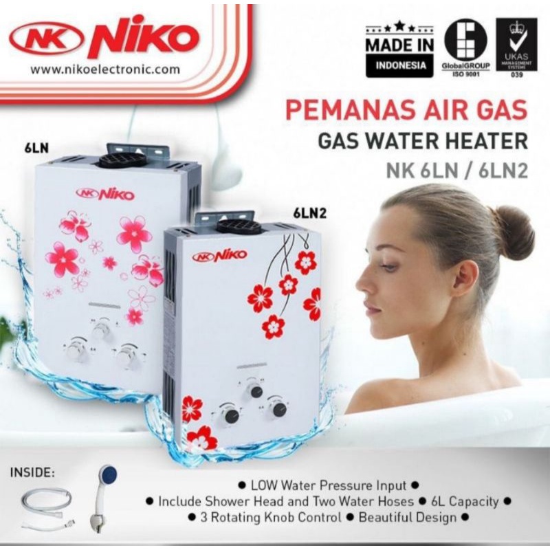 Water Heater Gas / Pemanas Air Gas