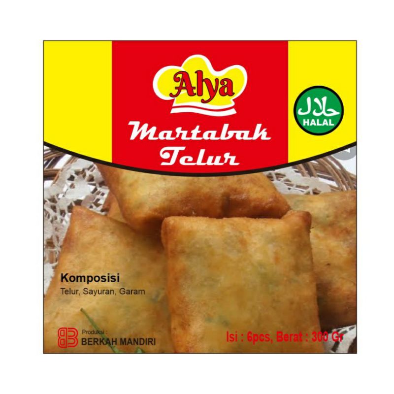 

Martabak Telur - isi 6 pcs