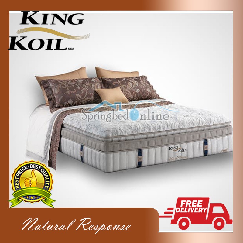 Springbed KING KOIL Natural Response - Kasur Saja