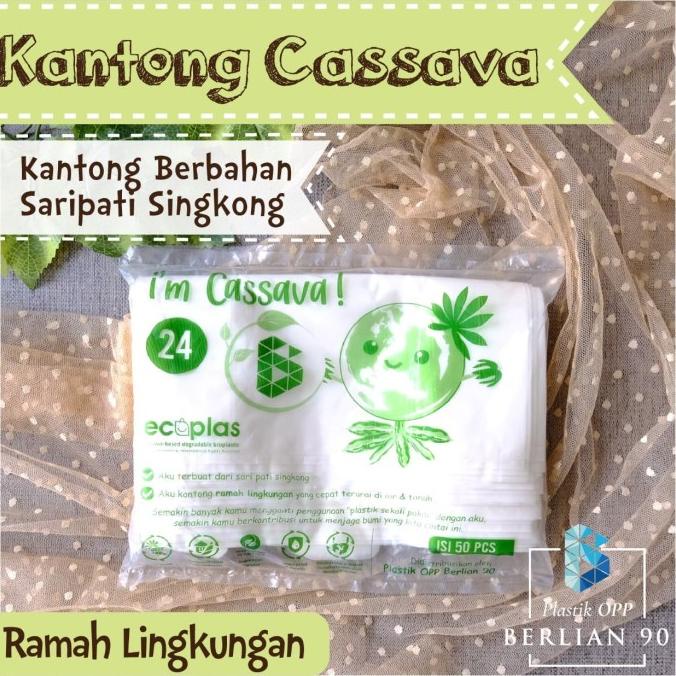 

Buruan serbu] Kantong Singkong No24 / Kantong Plastik Ramah Lingkungan / Cassava Bag