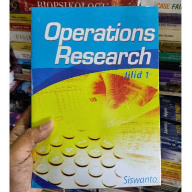 

Operations research jilid 1 by siswanto