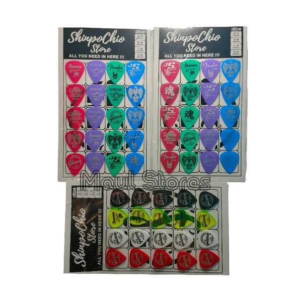 Pick Gitar 2mm Selembar 20 pcs