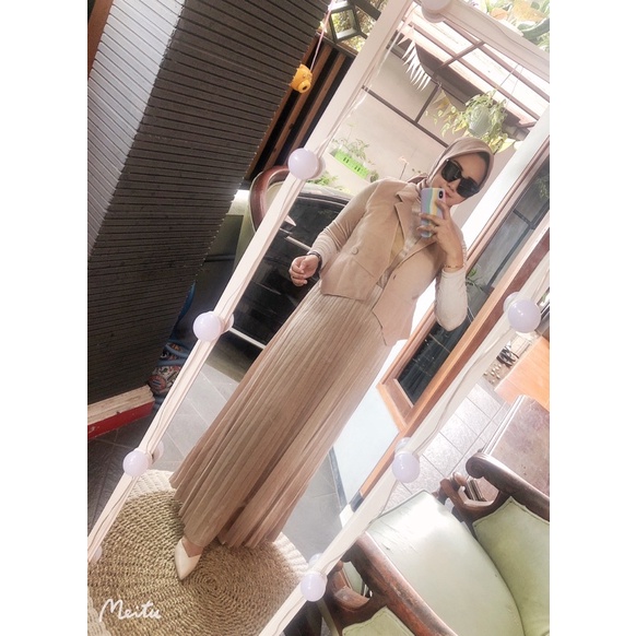 GAMIS SUEDE DRESS IMPORT PREMIUM