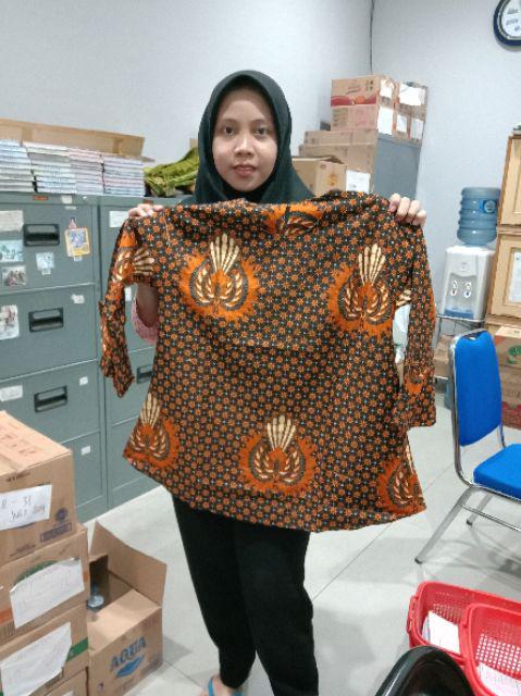 Atasan Batik Dolby Dolbi Dobby Doby Tenun Sutra Tulis Halus Katun Atbm Baron ,sarombit Atasan