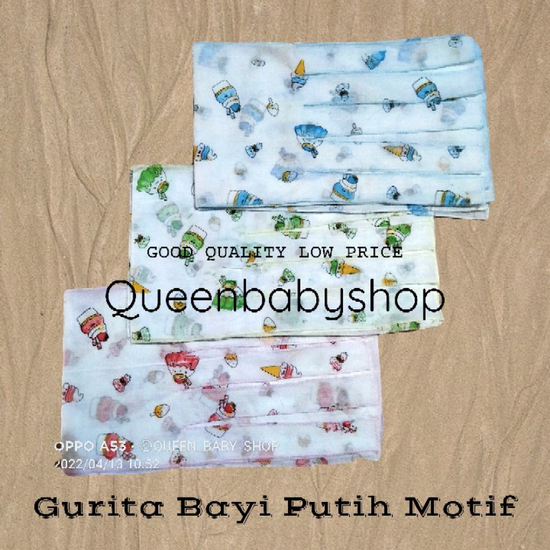 K-SHP (3 pcs / 6 pcs) GURITA IKAT BAYI LARGE MOTIF WARNA Gurita Bayi Jumbo Gurita Ikat Bayi