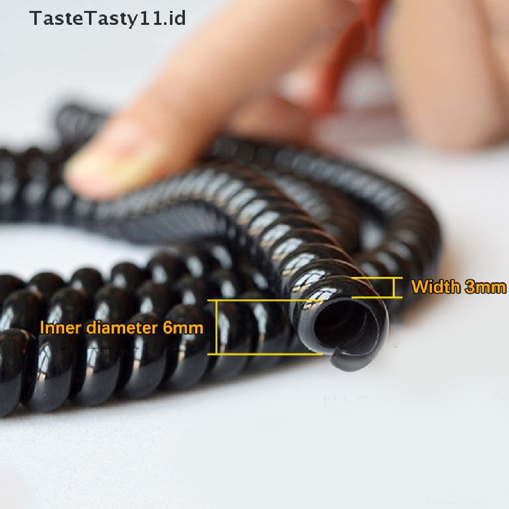 【TasteTasty】 90cm TPU Winding Protection Wire Cable Spiral Winder Organizer For  Electric Sc .
