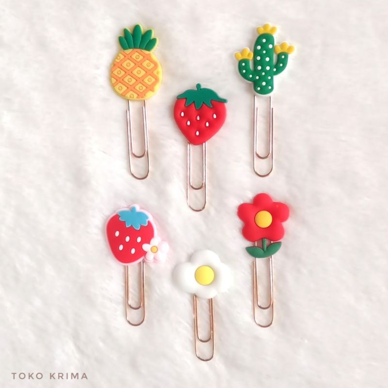 

Paper Clip Besar Klip Penjepit Kertas Karakter Lucu