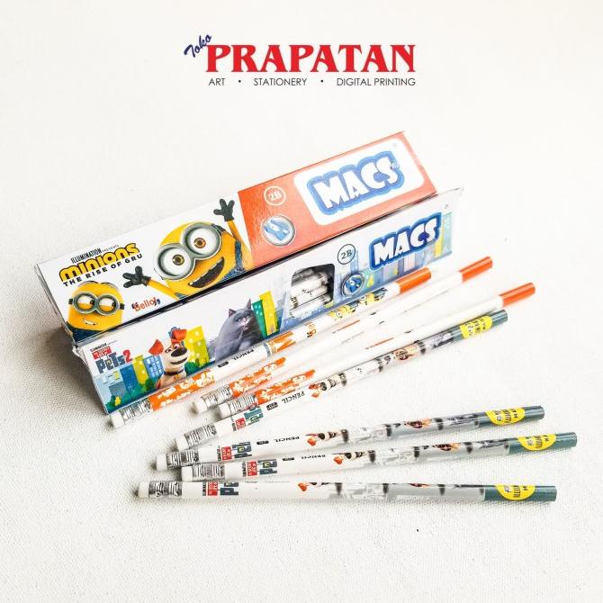 

Pensil Macs 2B 12pcs / Pencil
