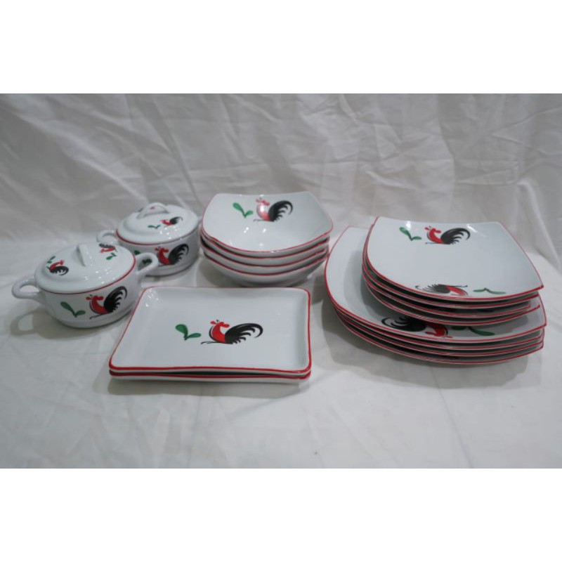 Dinner set segi ayam + lodor