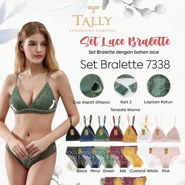 BH BRALETTE TALLY 7338