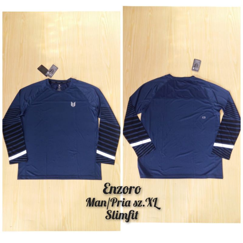 Kaos Olahraga Enzoro sz.XL Relaxed fit - Pria