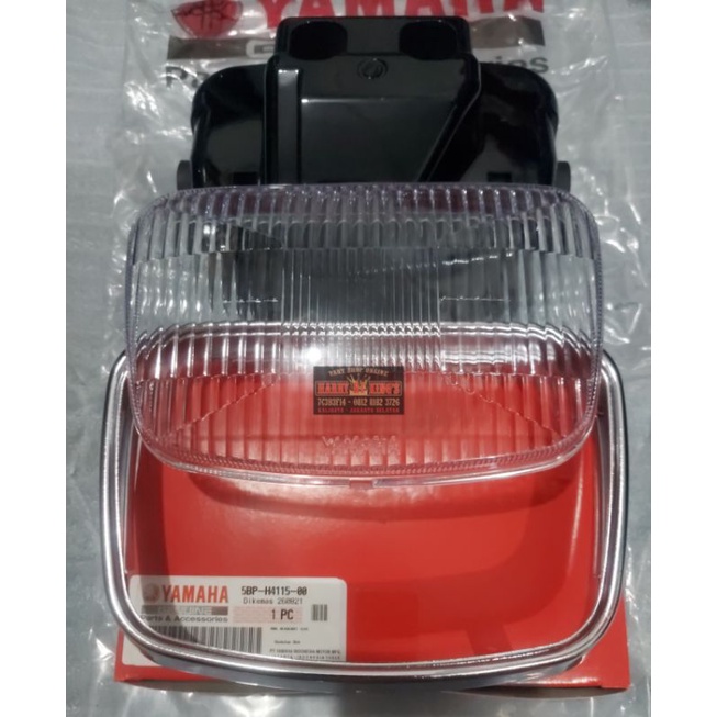 Mika reflektor oval rx king ring lampu oval rx king batok belakang lampu oval rx king original yamah