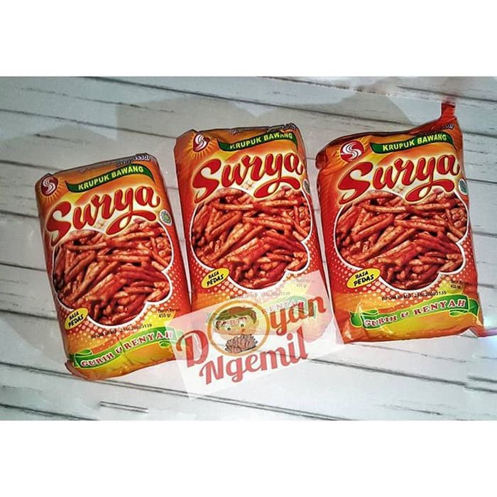 

Krupuk Bawang Surya 450 gram