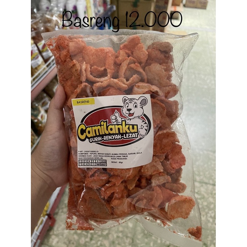 

Camilanku Basreng pedas 250gr