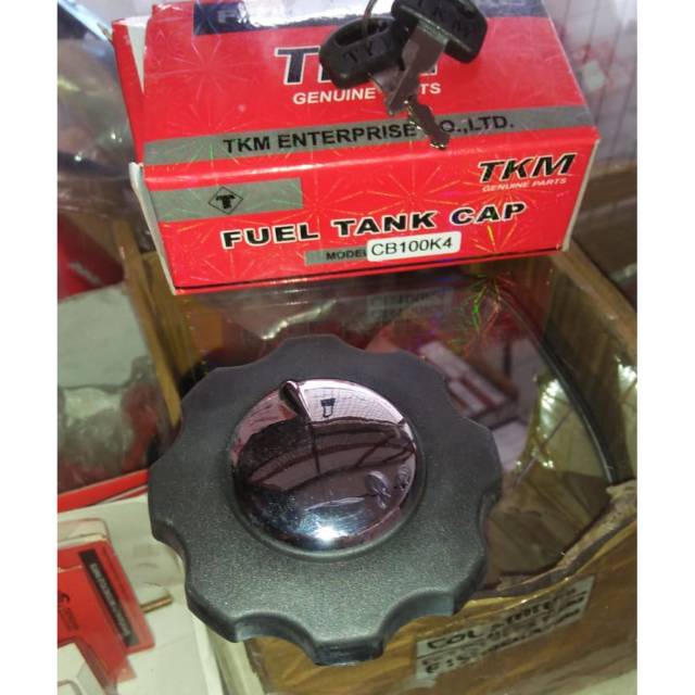 Tutup Tanki / Tutup Tank Motor Honda CB 100 HITAM/ Motor CB 100 CHROME /Tutup Tangki Motor CB 100