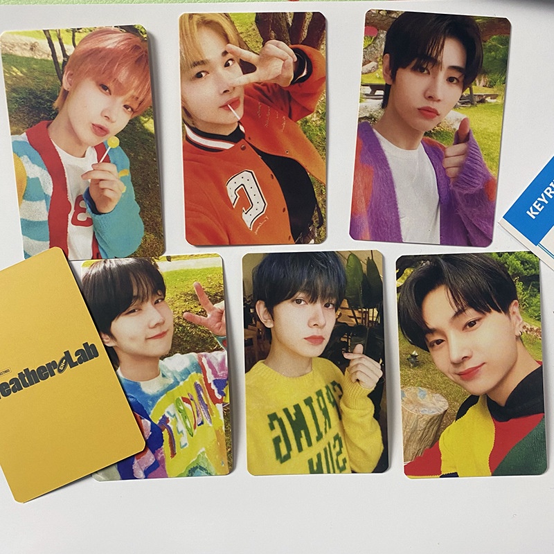 Enhypen 2022 7pcs / set Kartu Foto polaroid Kecil Untuk anniversary