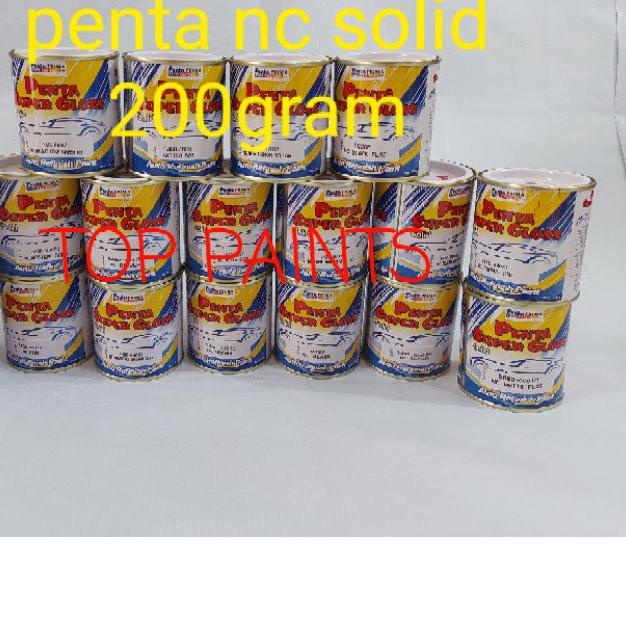 PENTA SUPER GLOSS NC HITAM,PUTIH/DOFF/SILVER/CLEAR//WARNA LAIN2 ISI 200G