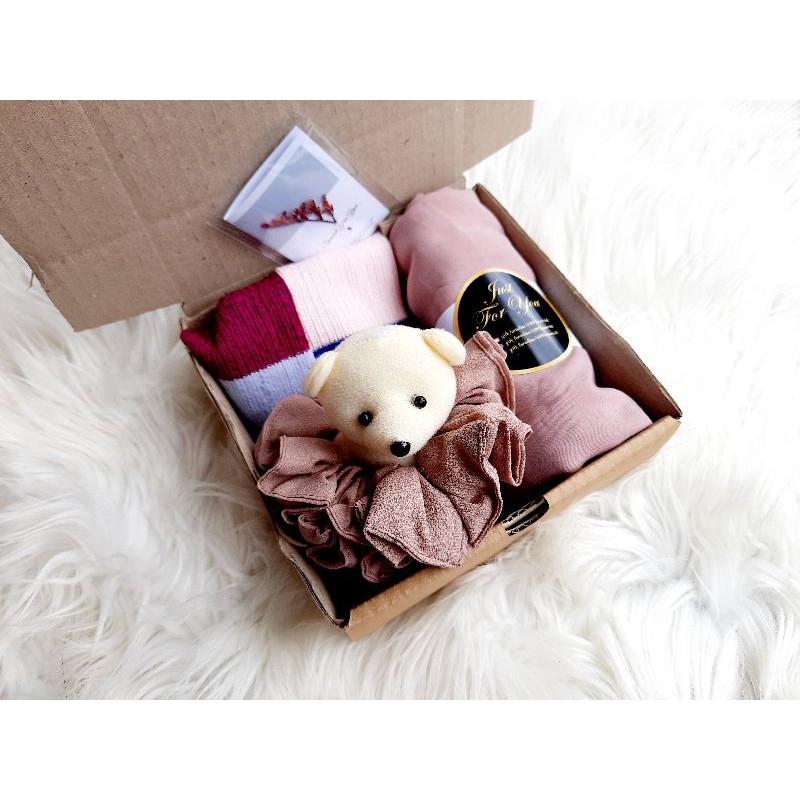HAMPERS PASHMINA GITT BOX HIJAB PASMINA KERUDUNG