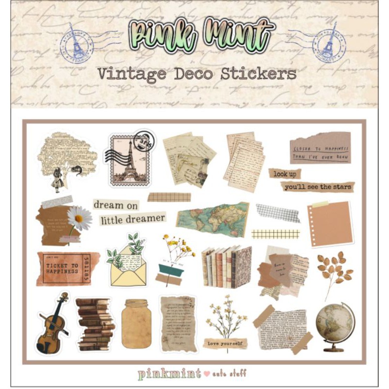 

STICKER DECO VINTAGE