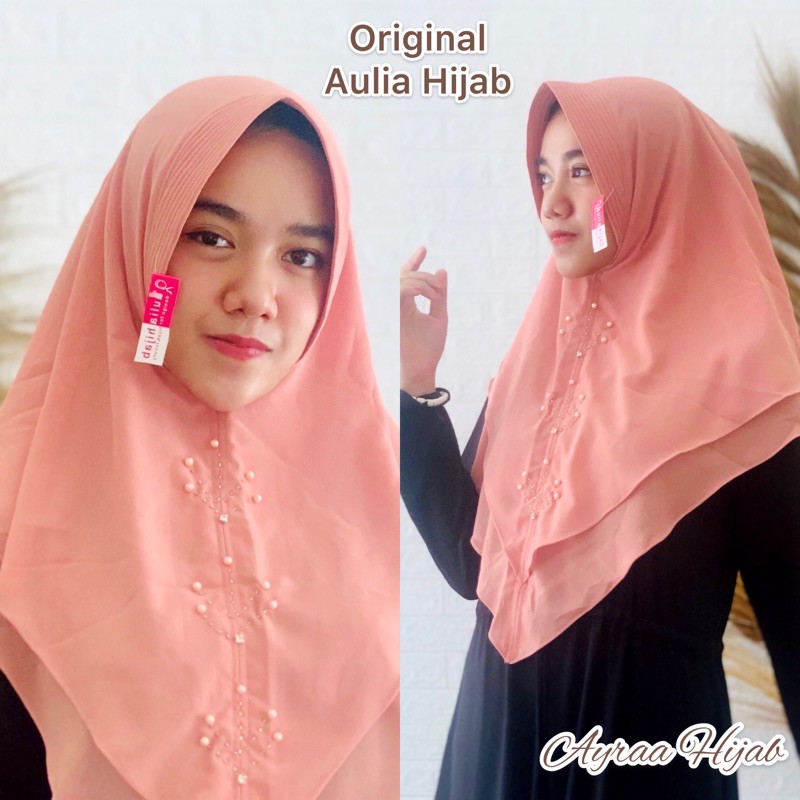 AYRAAHIJAB | Jilbab Instan Ceruty Bella ORI Aulia Hijab