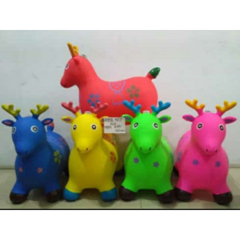 Jumping Animal / Kuda Kudaan Karet ( ada suara dan lampu )-5