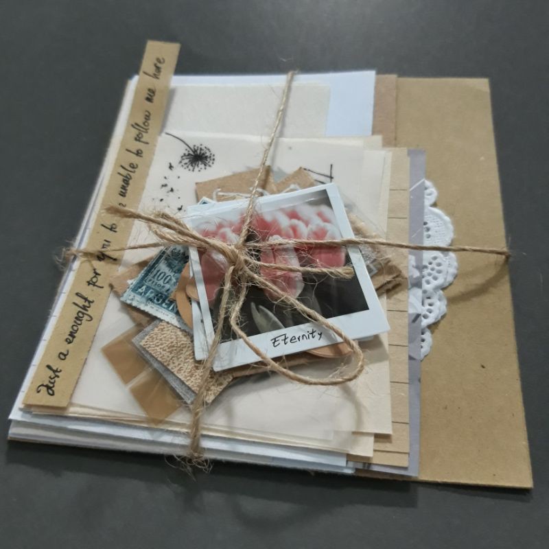 42 PCS MINI VINTAGE JOURNALING KIT-6