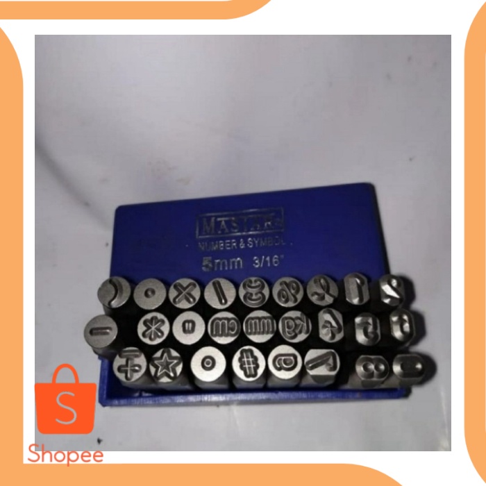 

Jual accessories Master Angka Ketok dan Simbol Ketok 6 mm 21MaZ2 Berkualitas