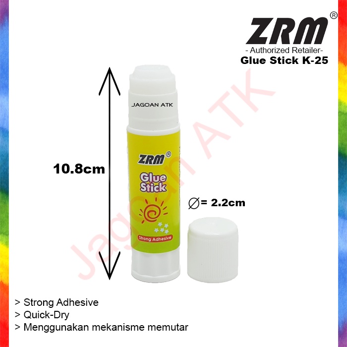 

Glue Stick / Lem Batang 25g ZRM K-25