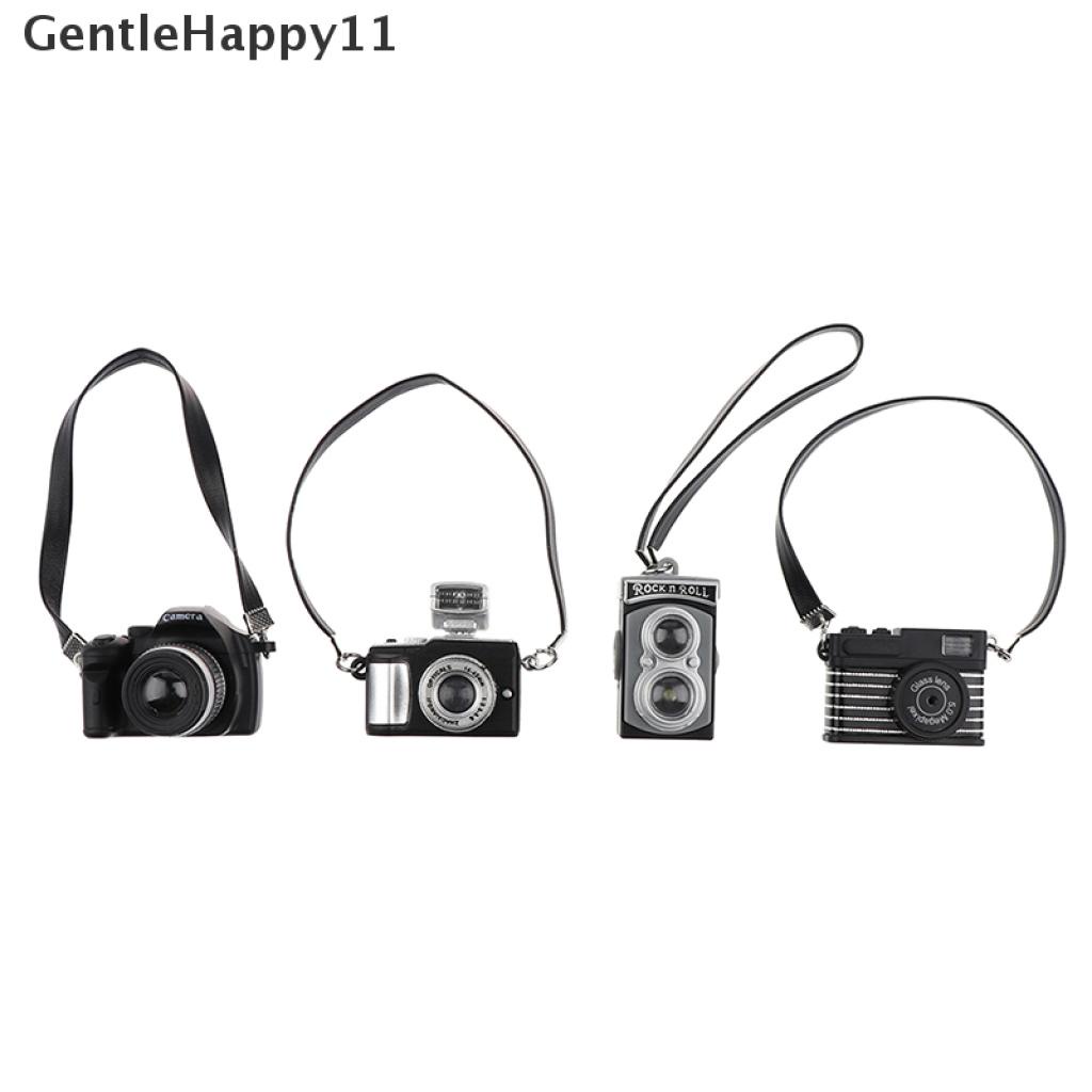 Gentlehappy 1Pc Miniatur Kamera SLR Digital Untuk Aksesoris Rumah Boneka