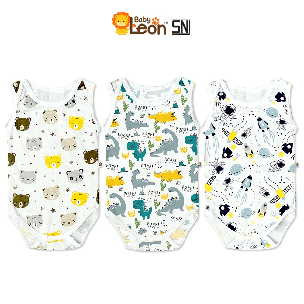 Jmsuit Bayi Jumper Bayi Lengan Kutung Jumpsuit Anak Bayi Balita Pakaian Kaos Baju Bayi BC-024SK-2