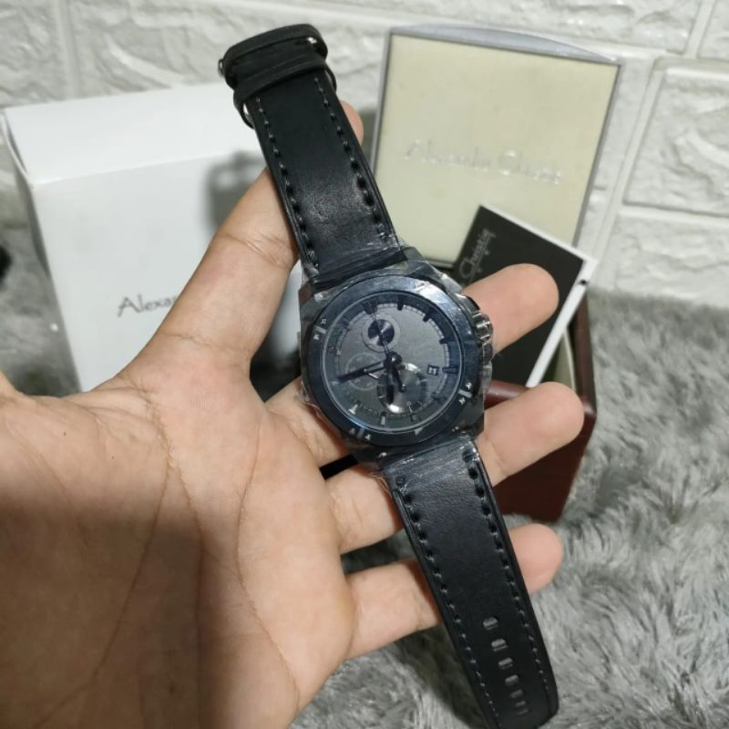 Jam tangan Alexandre Christie AC 6595MC pria original NEW