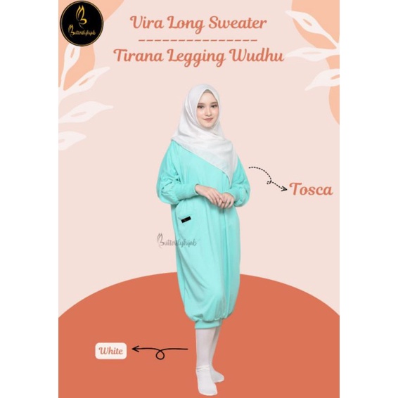 VIRA LONG SWEATER • LEGGING WUDHU • BUTTERFLY