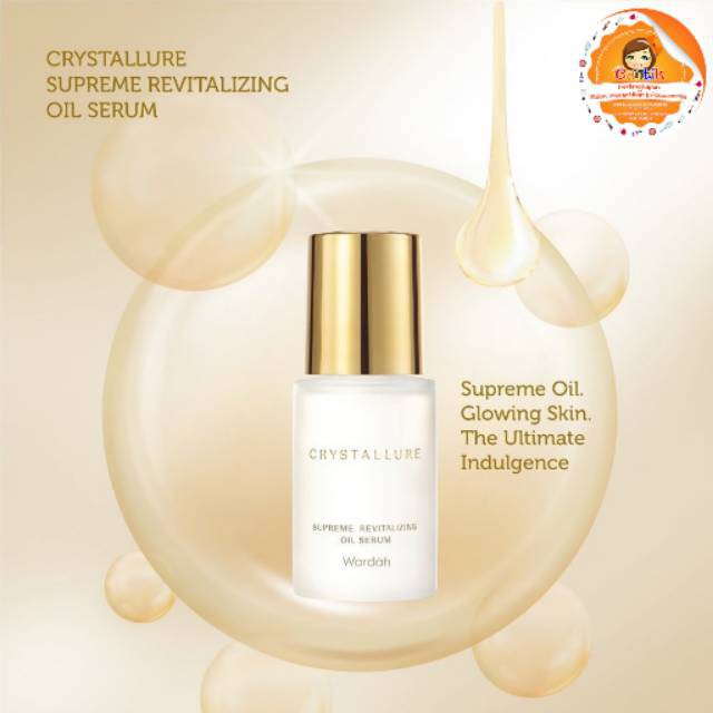 Wardah Crystallure Supreme Revitalizing Oil Serum 30ml